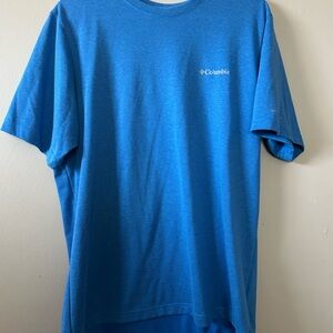 Columbia Bright Blue Short Sleeve Tee
